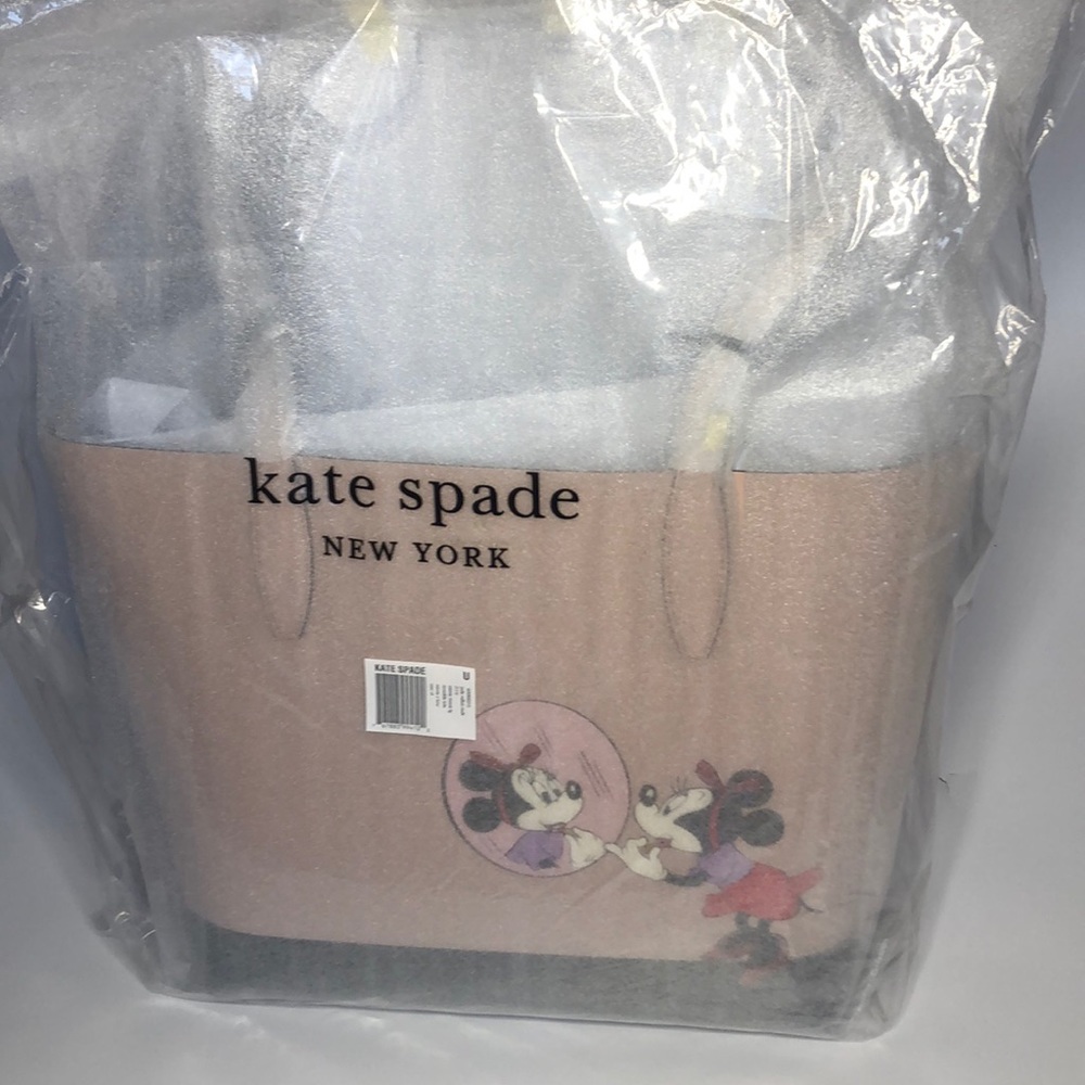 Kate Spade Disney Minnie Large Reversible Tote - Picture 15 of 15